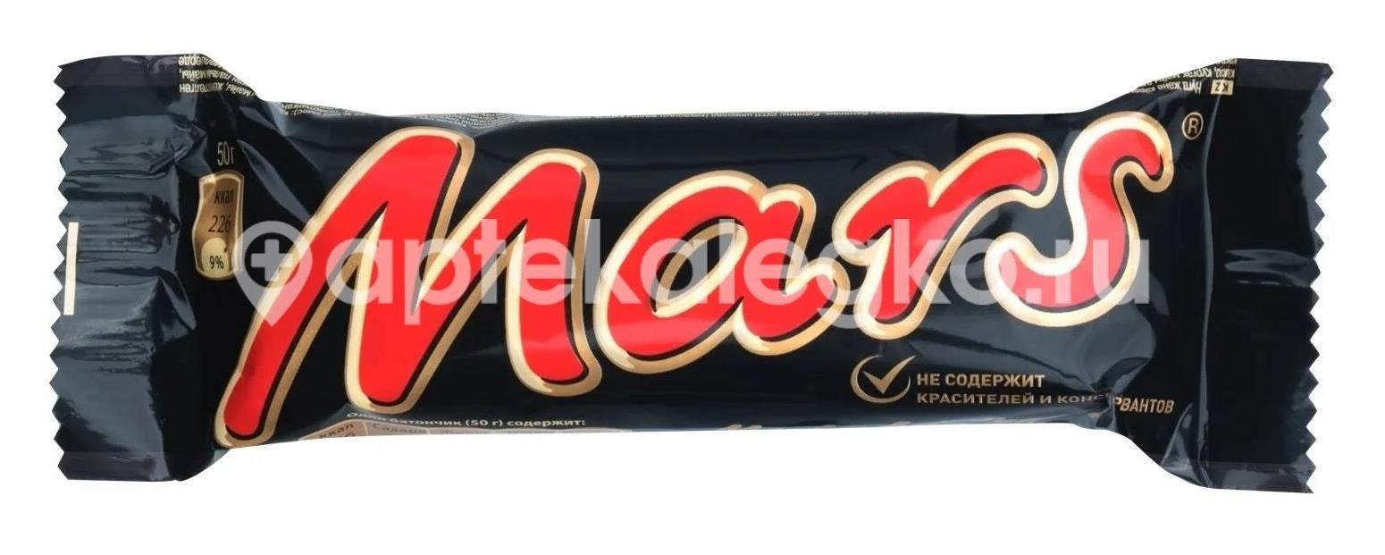 Марс батончик 50г. Марс батончик 50г. - 1