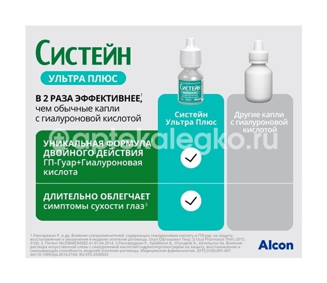 Систейн ультра плюс 10мл. капли глазные Систейн ультра плюс 10мл. капли глазные - 9