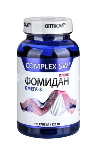 Изображение Оптисалт комплекс sw фомидан плюс 120 шт. капсулы ОПТИСАЛТ КОМПЛЕКС SW ФОМИДАН ПЛЮС 120 ШТ. КАПСУЛЫ РОСТОВСКАЯ ФАРМ. ФАБРИКА