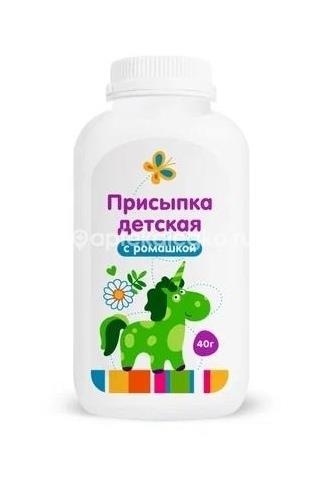 Присыпка детская ромашка 40г. /самарамедпром/ Присыпка детская ромашка 40г. /самарамедпром/ - 2