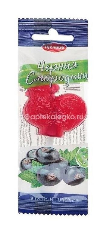 Изображение Гуслица леденец петушок черная смородина + витамин с 17г. ГУСЛИЦА ЛЕДЕНЕЦ ПЕТУШОК ЧЕРНАЯ СМОРОДИНА + ВИТАМИН С 17Г. ГУСЛИЦА ООО