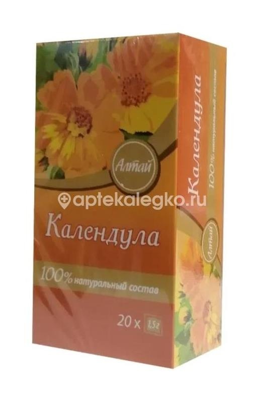 Календула таежная 1,5г. №20 (бад) чайн.напиток Календула таежная 1,5г. №20 (бад) чайн.напиток - 1