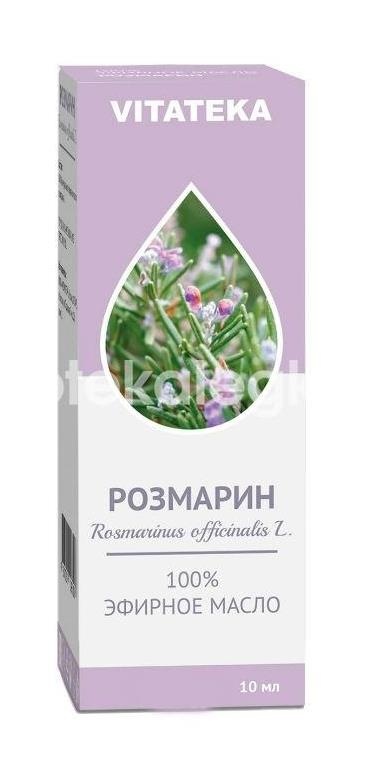 Витатека розмарин эфирное масло 10мл. Витатека розмарин эфирное масло 10мл. - 2