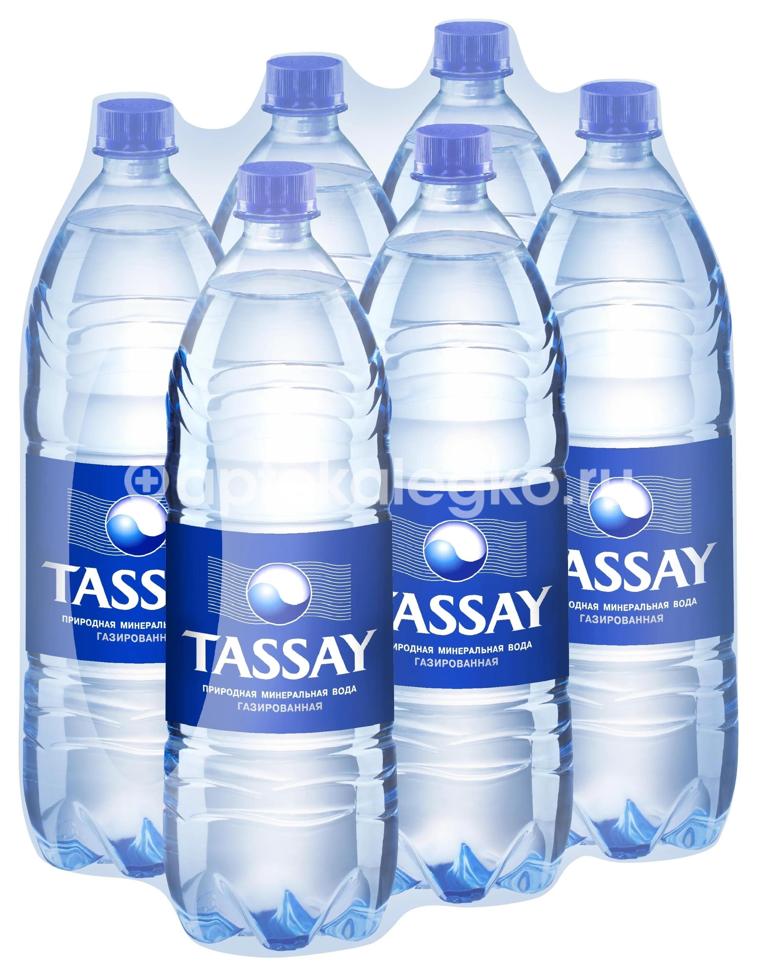 Изображение Вода минеральная  tassay газированная  0,5л ВОДА МИНЕРАЛЬНАЯ  TASSAY ГАЗИРОВАННАЯ  0,5Л