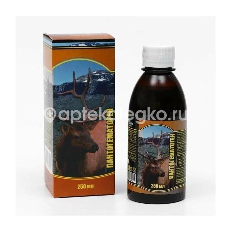 Пантогематоген 250мл. сувенир. упак. Пантогематоген 250мл. сувенир. упак. - 1