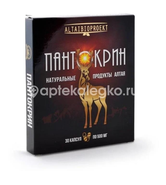 Пантокрин 30шт. таблетки Пантокрин 30шт. таблетки - 1