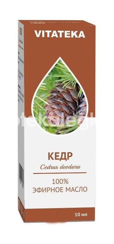 Витатека кедр эфирное масло 10мл. Витатека кедр эфирное масло 10мл. - 2