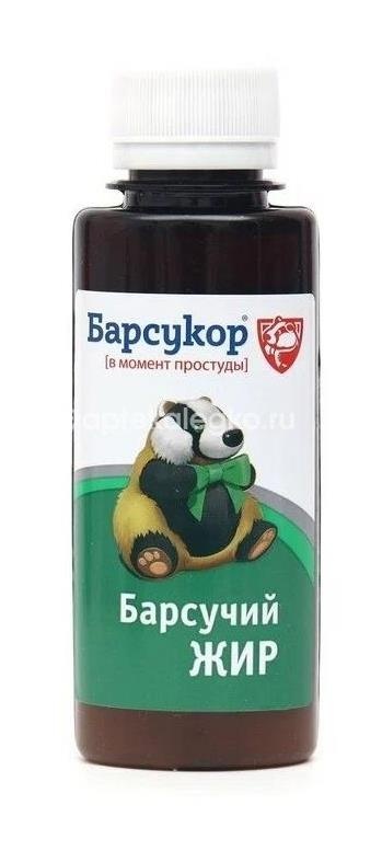 Барсукор барсучий жир 100мл Барсукор барсучий жир 100мл - 1
