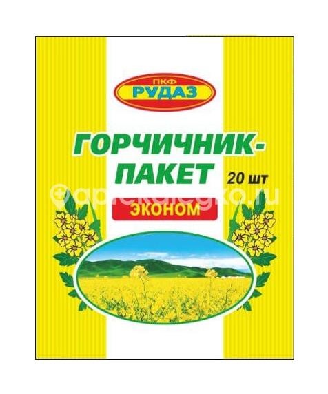 Горчичники эконом 20шт. пакет Горчичники эконом 20шт. пакет - 1