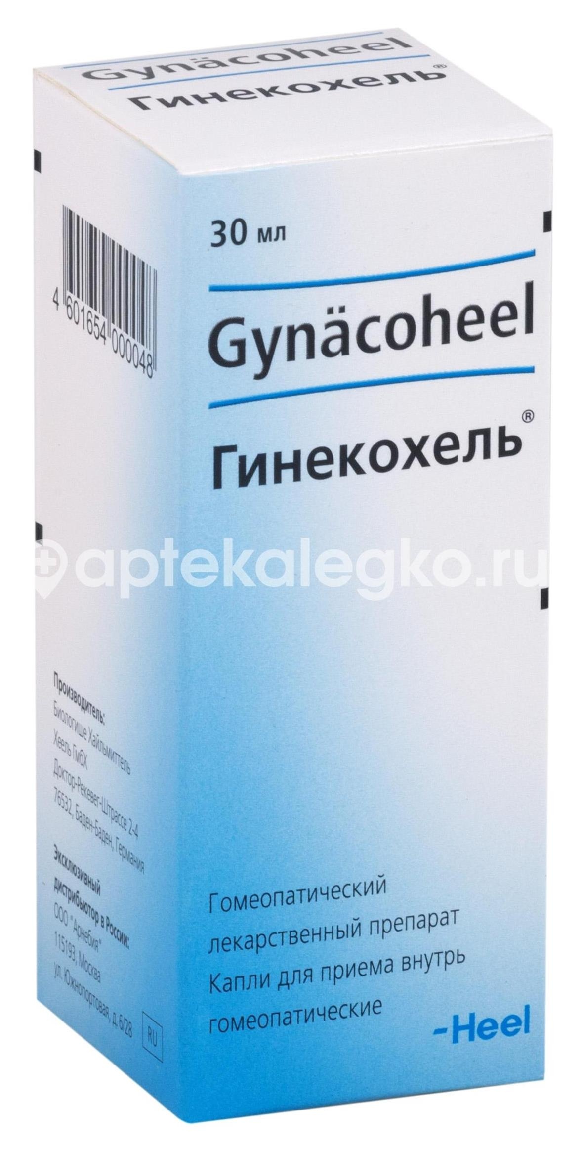 Гинекохель капли 30мл. Гинекохель капли 30мл. - 1