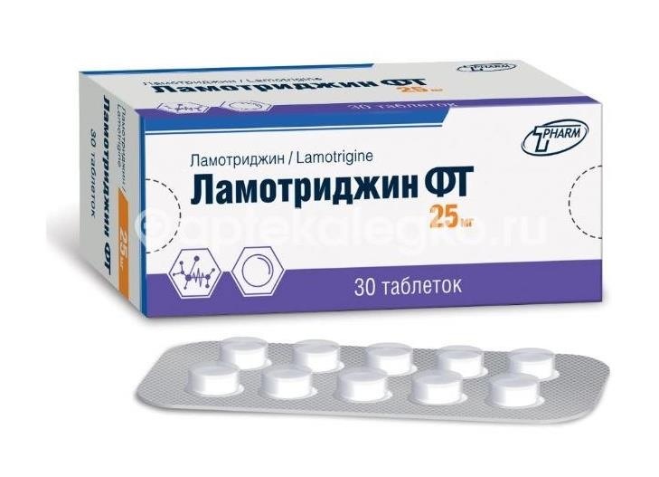 Изображение Ламотриджин фт 25мг. №30 таб. /фармтехнология/ ЛАМОТРИДЖИН ФТ 25МГ. №30 ТАБ. /ФАРМТЕХНОЛОГИЯ/ ФАРМТЕХНОЛОГИЯ