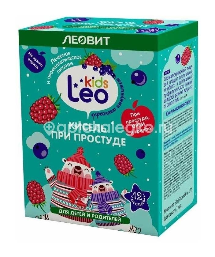 Леовит leo kids кисель для детей при простуде 12 г 5 шт Леовит leo kids кисель для детей при простуде 12 г 5 шт - 2