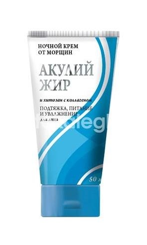 Изображение Акулий жир крем ночн. от морщин хитозан + коллаген 50мл. АКУЛИЙ ЖИР КРЕМ НОЧН. ОТ МОРЩИН ХИТОЗАН + КОЛЛАГЕН 50МЛ. ТВИНС ТЭК