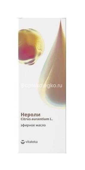 Изображение Витатека масло нероли 10мл. ВИТАТЕКА МАСЛО НЕРОЛИ 10МЛ. АРОМАМАРКА
