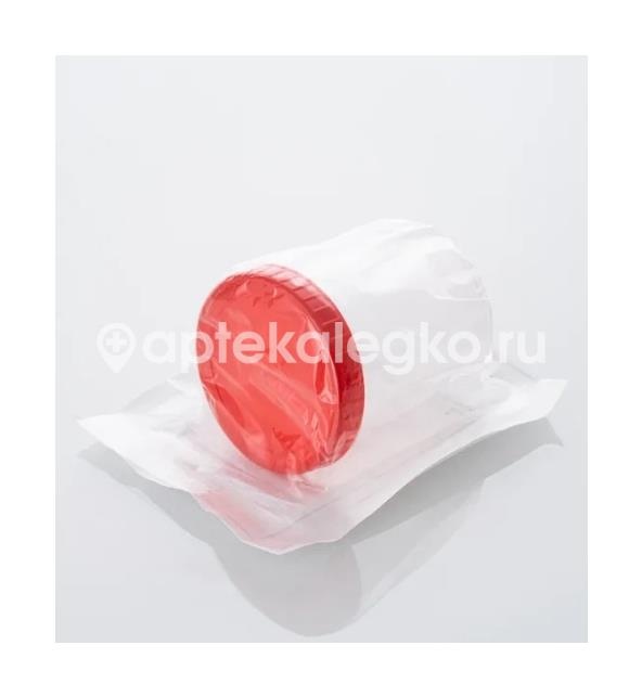 Контейнер д/биомат. стер. с крыш. 125мл Контейнер д/биомат. стер. с крыш. 125мл - 1