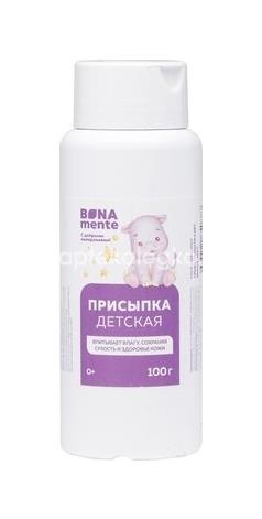 Изображение Bona mente! присыпка детская 100г. Bona Mente! Присыпка детская 100г. Биолайн ООО