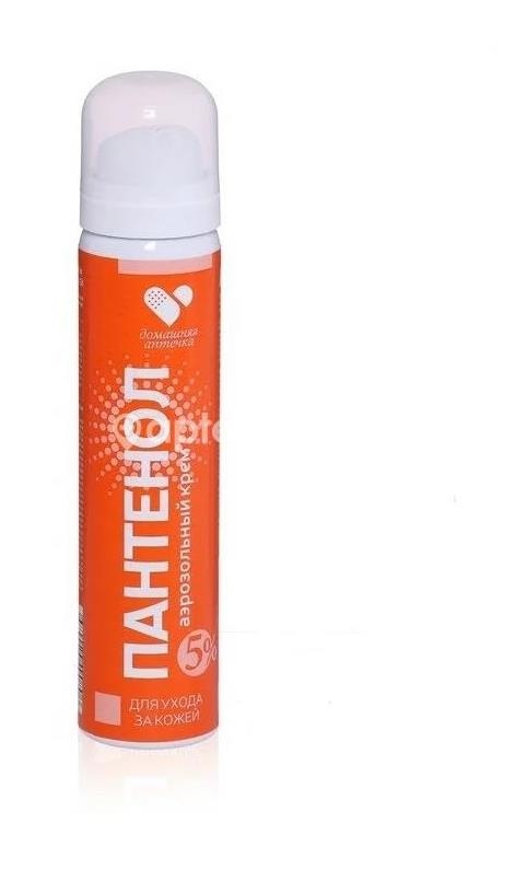 Пантенол крем 90мл. аэрозоль Пантенол крем 90мл. аэрозоль - 1