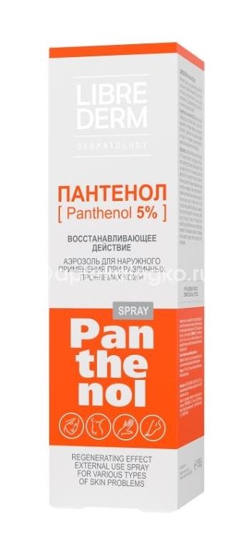 Librederm пантенол 5% 130 мл спрей-пена Librederm пантенол 5% 130 мл спрей-пена - 2