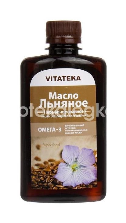 Витатека масло льна 250мл. Витатека масло льна 250мл. - 1