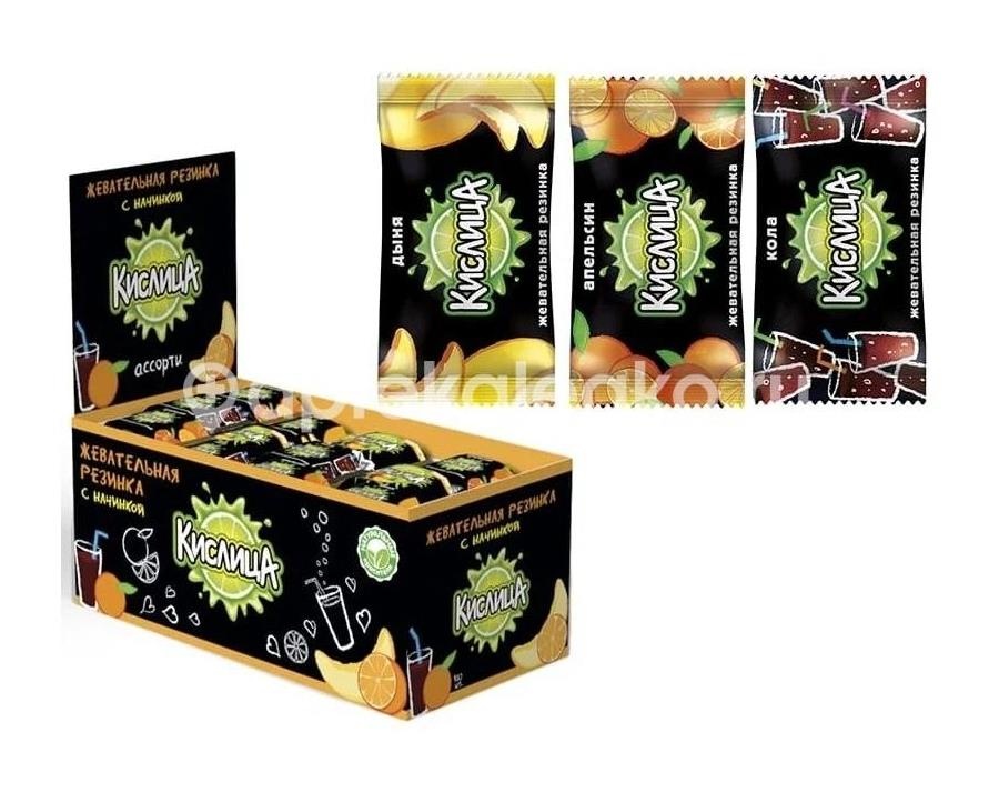 Изображение Кислица жев. резинка колла + дыня + апельсин КИСЛИЦА ЖЕВ. РЕЗИНКА КОЛЛА + ДЫНЯ + АПЕЛЬСИН