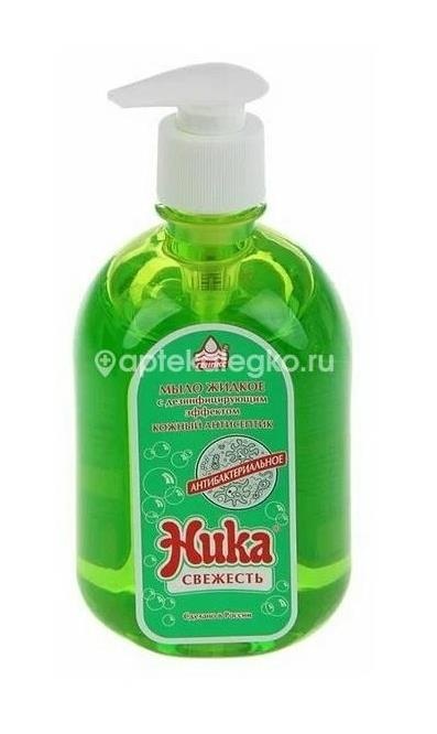 Ника - свежесть мыло жид. а/бактер. 1л Ника - свежесть мыло жид. а/бактер. 1л - 1