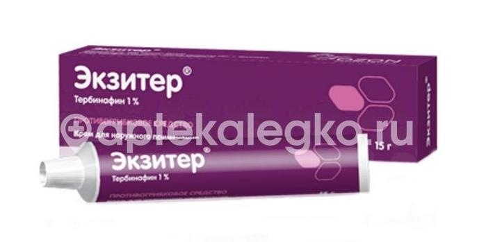 Экзитер 1% крем для наружного применения 15г. Экзитер 1% крем для наружного применения 15г. - 2