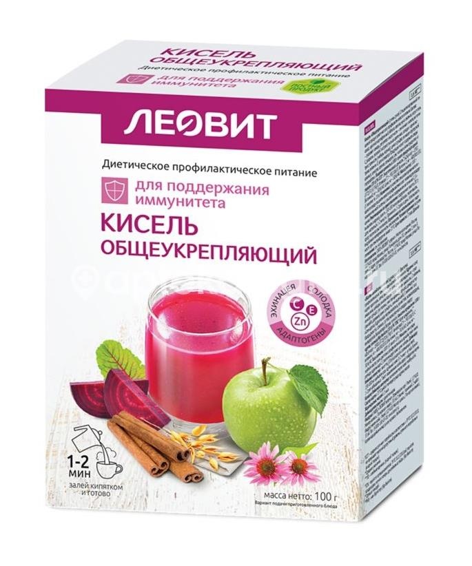 Леовит кисель общеукрепляющий 20 г 5 шт пакеты Леовит кисель общеукрепляющий 20 г 5 шт пакеты - 1