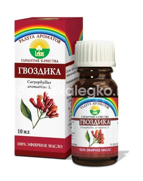 Изображение Лекус масло гвоздики 10мл. эфирное фл. ЛЕКУС МАСЛО ГВОЗДИКИ 10МЛ. ЭФИРНОЕ ФЛ. ЛЕКУС ООО