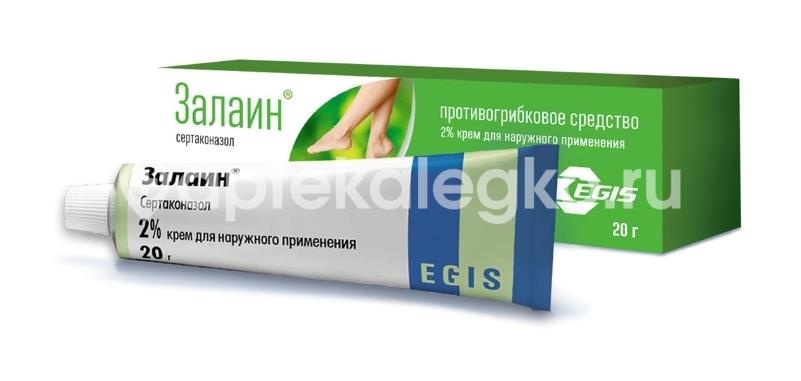 Изображение Залаин 2% крем 20г. Залаин 2% крем 20г. Эгис АО фармацевтический завод /EGIS