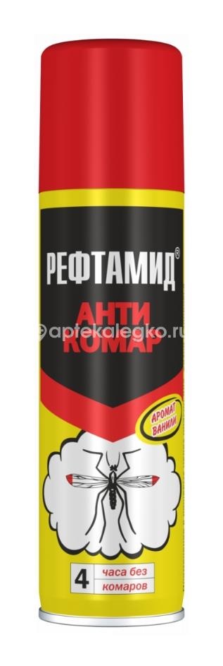 Изображение Рефтамид антикомар аэрозоль 145мл Рефтамид антикомар аэрозоль 145мл СИБИАР