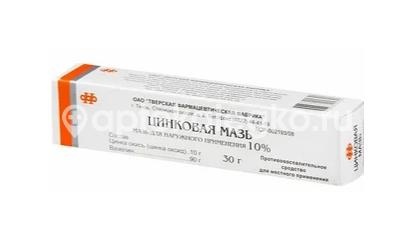 Цинковая 10% 1шт. мазь для наружного применения 30г. Цинковая 10% 1шт. мазь для наружного применения 30г. - 1