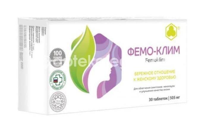 Фемо - клим таблетки 30 шт. Фемо - клим таблетки 30 шт. - 1