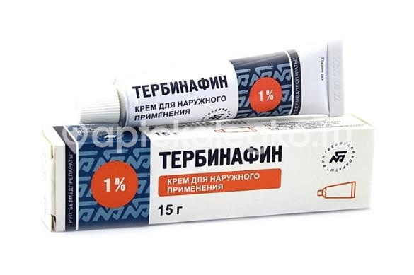 Тербинафин 1% крем 15г. Тербинафин 1% крем 15г. - 2