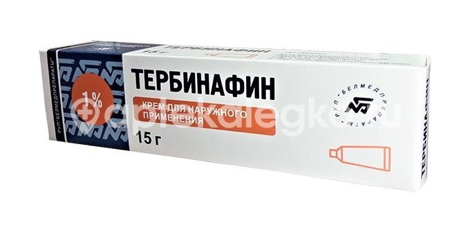 Тербинафин 1% крем 15г. Тербинафин 1% крем 15г. - 1