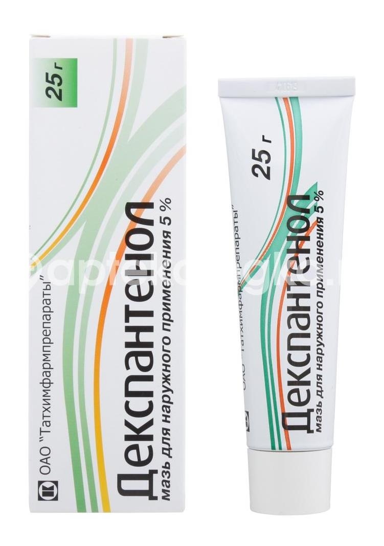 Декспантенол 5% 30г. мазь Декспантенол 5% 30г. мазь - 1