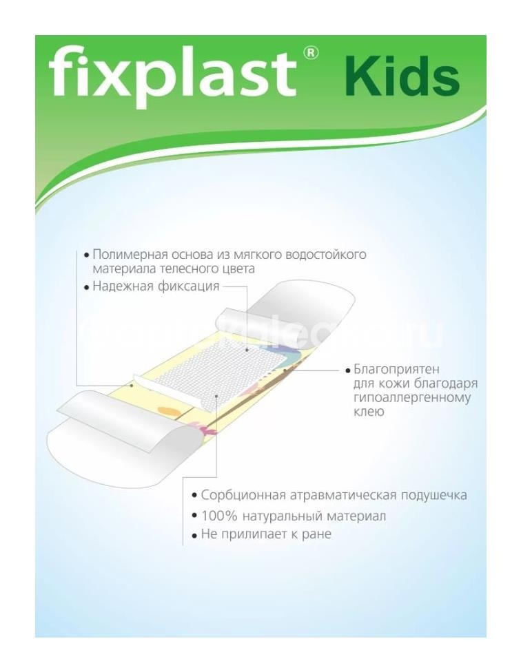 Fixplast пластырь медицинский бактерицидный детский рисунок 20 шт. Fixplast пластырь медицинский бактерицидный детский рисунок 20 шт. - 3