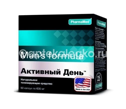 Мен - с формула активный день 60шт. капсулы Мен - с формула активный день 60шт. капсулы - 1