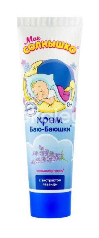 Изображение Мое солнышко крем детский баю-баюшки 100мл. Мое солнышко крем детский баю-баюшки 100мл. АВАНТА ОАО