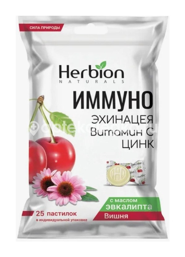 Иммуно эхинацея витамин с цинк апельсин 25 шт. пастилки массой 2,5 г Иммуно эхинацея витамин с цинк апельсин 25 шт. пастилки массой 2,5 г - 1