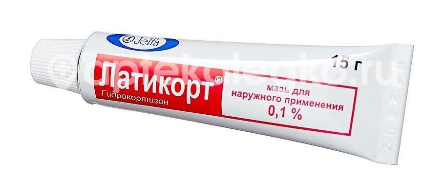 Латикорт 0,1% мазь 15г. Латикорт 0,1% мазь 15г. - 2