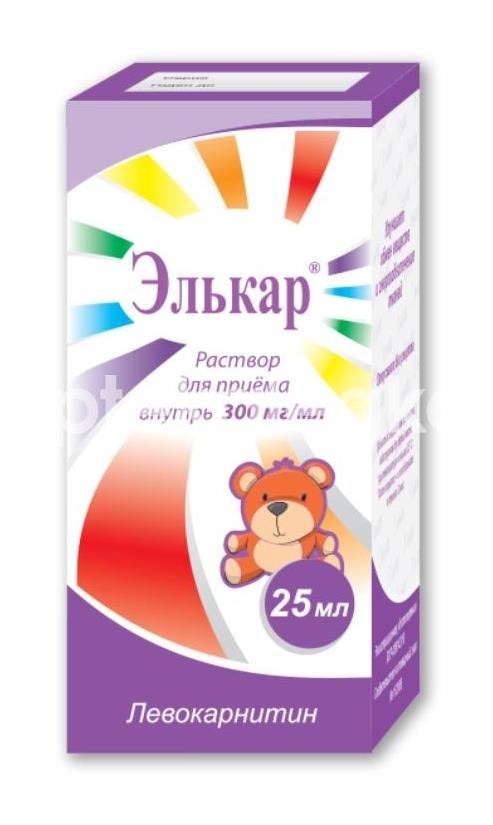 Изображение Элькар 30% 25мл. №10 р - р для приема внутрь фл. ЭЛЬКАР 30% 25МЛ. №10 Р - Р ДЛЯ ПРИЕМА ВНУТРЬ ФЛ. Пик-фарма ООО/Корпорация Олифен ЗАО