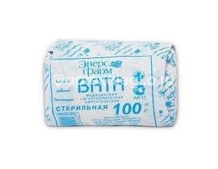 Вата хирург. стер. 100г. Вата хирург. стер. 100г. - 1