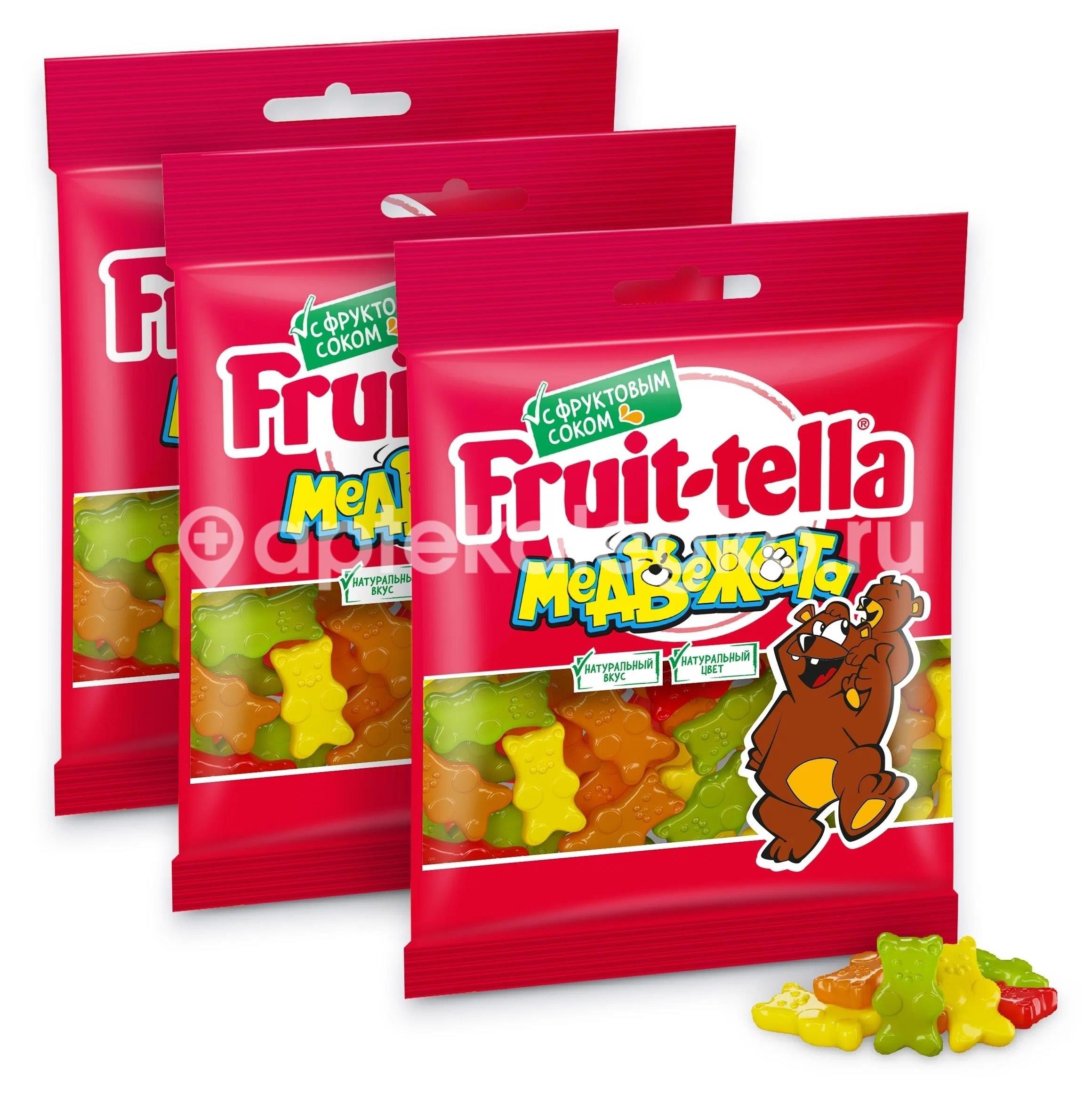 Фруттелла мармелад медвежата 70г. Фруттелла мармелад медвежата 70г. - 1