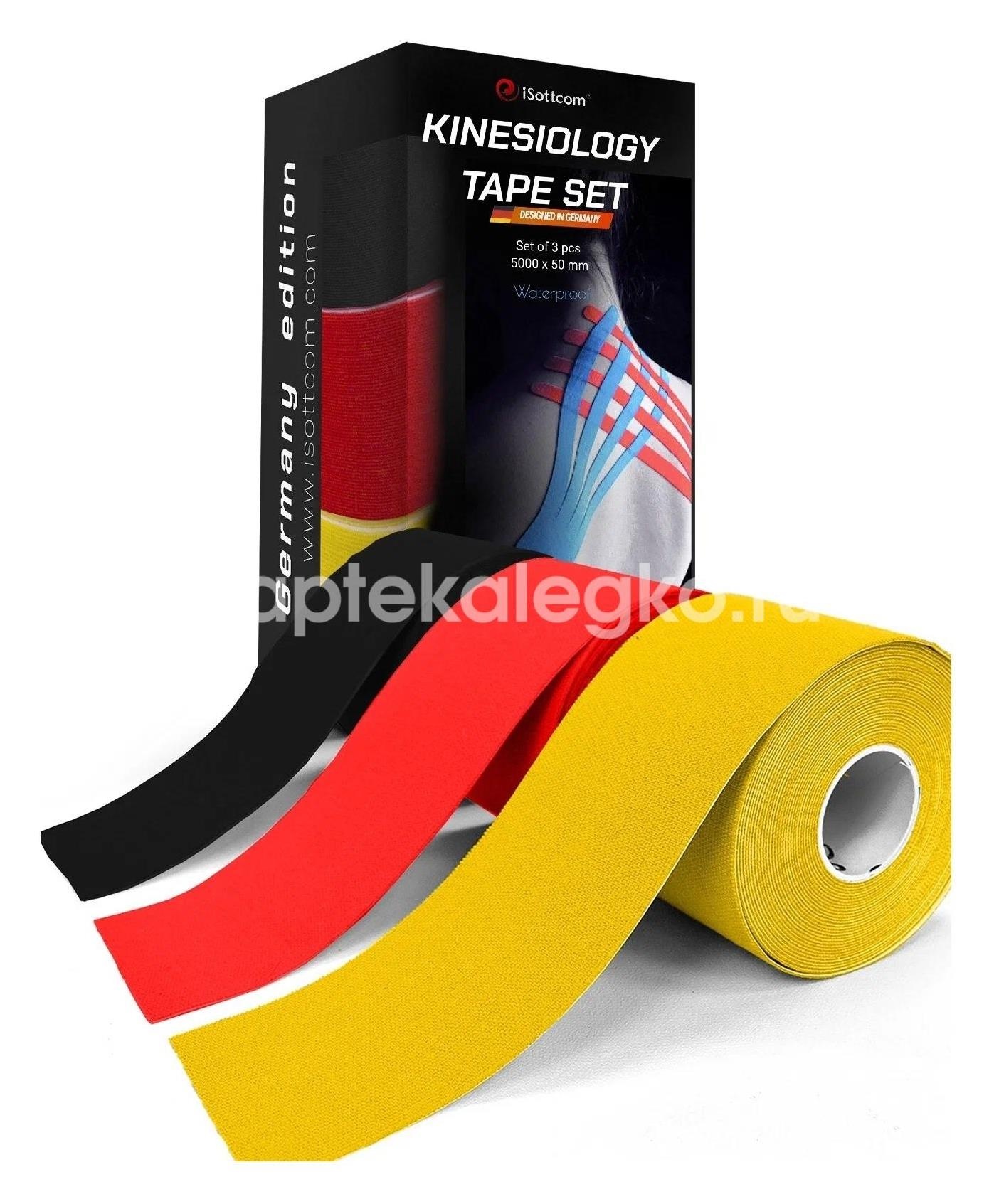 Бинт кинезио тейп pre - cut 5х25см. №4 телесн. Бинт кинезио тейп pre - cut 5х25см. №4 телесн. - 1