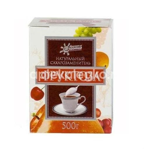 Изображение Фруктоза 500г. пак. ФРУКТОЗА 500Г. ПАК. НОВАПРОДУКТ АГ ООО