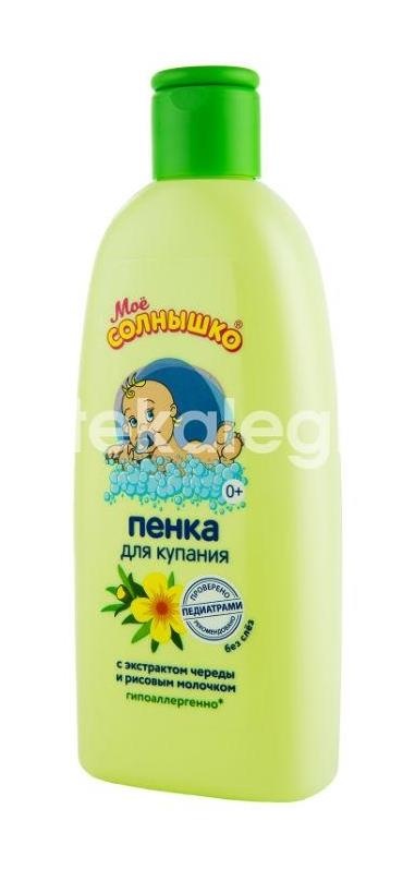 Мое солнышко пенка для купания детская с чередой 200 мл Мое солнышко пенка для купания детская с чередой 200 мл - 3