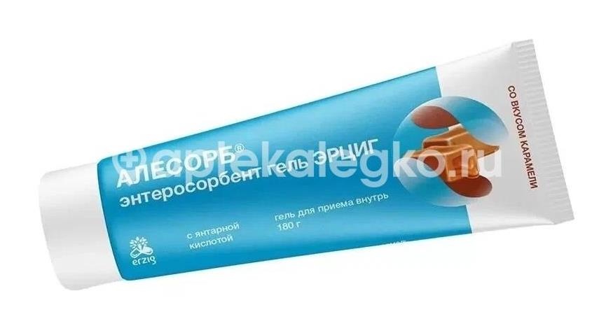 Алесорб гель для приема внутрь со вкусом карамель 180 г Алесорб гель для приема внутрь со вкусом карамель 180 г - 2