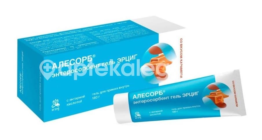Алесорб гель для приема внутрь со вкусом карамель 180 г Алесорб гель для приема внутрь со вкусом карамель 180 г - 1