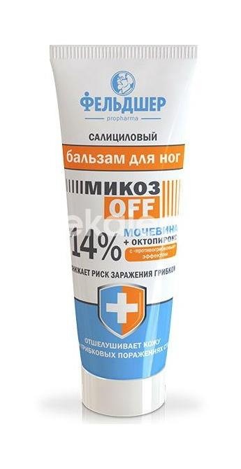 Фельдшер бальзам микозоф для ног салициловый 75мл. Фельдшер бальзам микозоф для ног салициловый 75мл. - 1