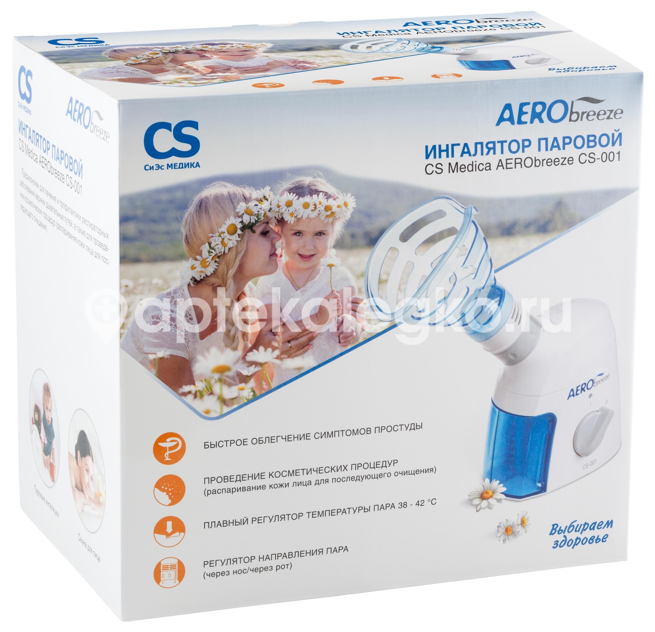 Ингалятор паровой aerobreze cs - 001 Ингалятор паровой aerobreze cs - 001 - 20